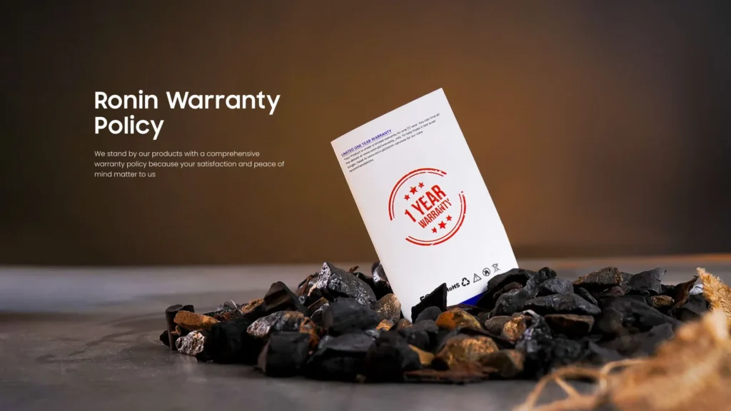 Ronin 1 year warranty