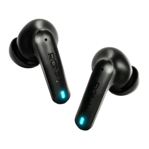 Ronin Dynasty R-520 earbuds offer ENC call clarity, ultra-fast 50ms gaming response, HD sound, and a secure fit.