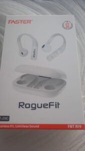 Click to view full screen Faster RogueFit Earbuds | Over-EarHook Design photo review