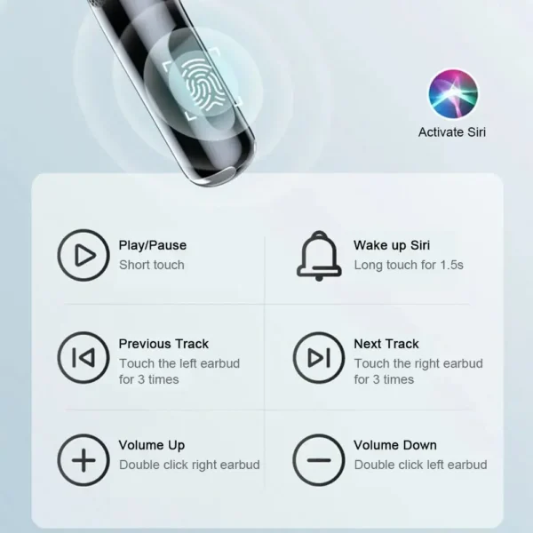Lenovo LP40 Pro True Wireless Earbuds - Image 5