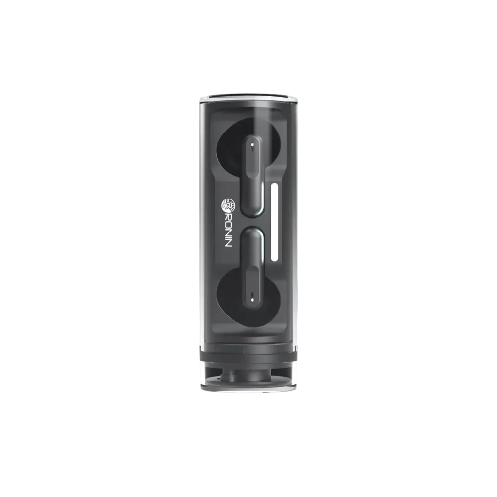Ronin R-7005 – True Wireless Earbuds with Cylindrical Design