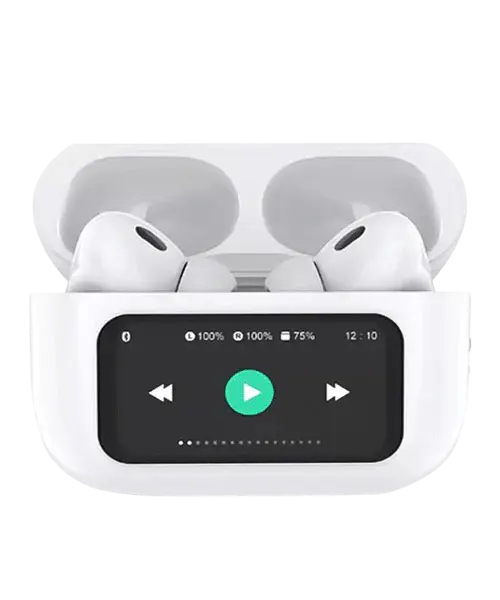 Interlink digital display airpods