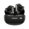 Ronin R-7050 Eminence earbuds in Black color.