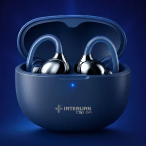Interlink Clip On Open-Ear Wireless Earbuds