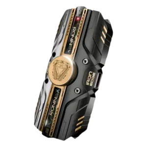 R-7090 charging case in its closed position
