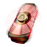 Ronin R-7090 Fidget spinner design with glowing neon lights