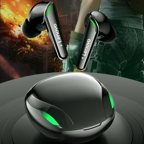 Lenovo XT92 True Wireless Gaming Earbuds - Image 5