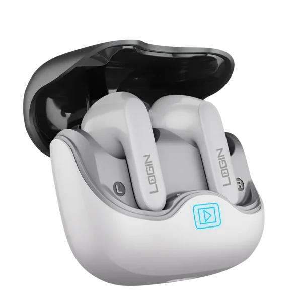 Login L-200 Earbuds - Advanced ANC + LED Display - Image 5
