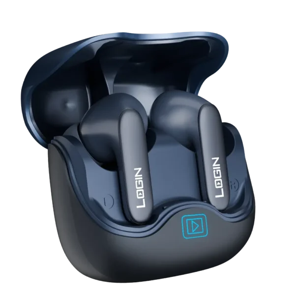 Login L-200 Earbuds - Advanced ANC + LED Display - Image 2
