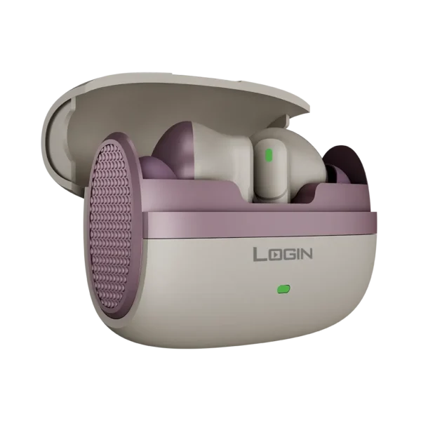 Login L-208 Earbuds – ENC + 30H Battery - Image 2