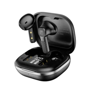 Faster Tronix ENC Earbuds - LED Display