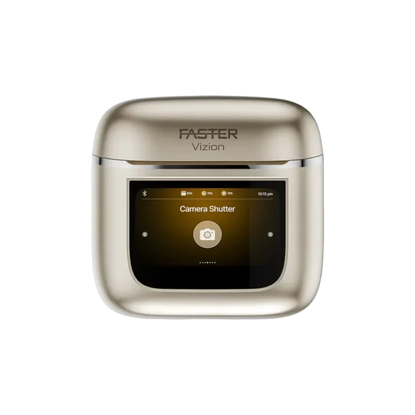 Faster Vizion - Touch Screen Display Earbuds - Image 2