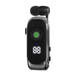 Bluks BX-601 Business Clip-On Wireless In-Ear Earphone - Image 3