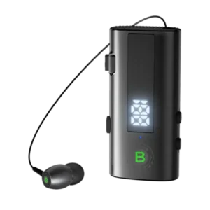 Bluks BX-602 Clipster Pro Retractable Earphone