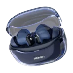 Ronin Lucid R-7135 – Transparent Glass Finish,  Quad-Mic ENC, Dual Device Connectivity Earbuds