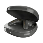 Ronin Pebble R-7130 open charging case with earbuds inside
