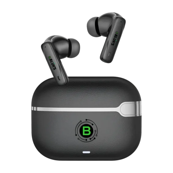 Bluk's BeatScape BX-607 closed case and earbuds