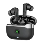 BeatScape BX-607 case side angle with buds outside
