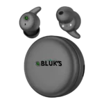 luks BX-606 Nano Buds closed case side angle with buds outside