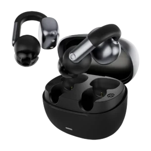 Faster Mercury open case with both earbuds