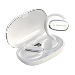 Interlink I-319 Sports Earbuds open case with both earbuds