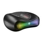 Side view of the closed compact charging case for Zero Arcade Nitro Zbuds.