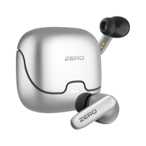 Zero Wave Pro Earbuds with both earbuds and charging case