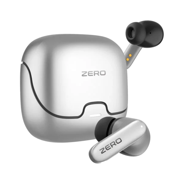 Zero Wave Pro Earbuds with both earbuds and charging case