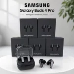 Galaxy Buds 4 Pro Master Copy Black color complete set