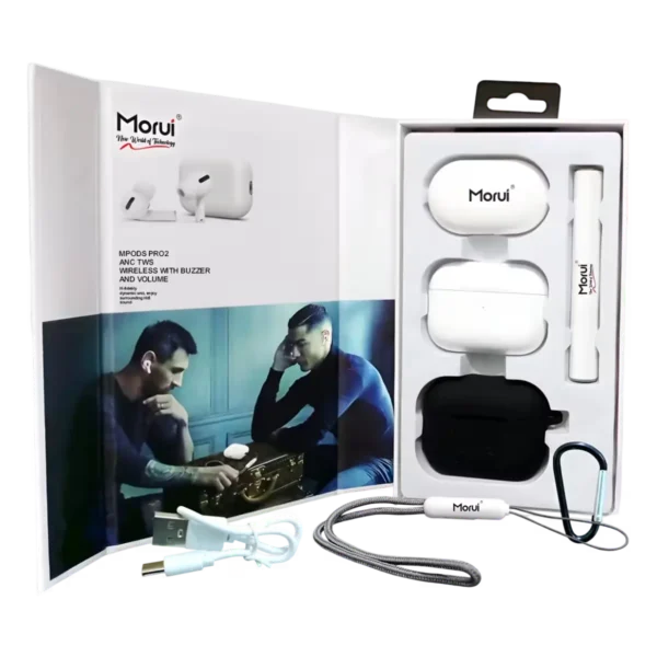 Morui MPODS PRO 2 complete set with charging case