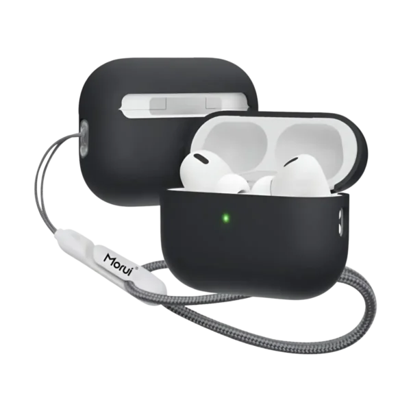 Morui MPODS PRO 2 open case with both earbuds