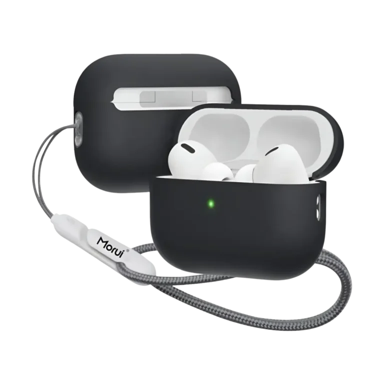 Morui MPODS PRO 2 open case with both earbuds