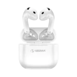 Sigma AirPro 4 open case with both earbuds